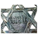 Vintage Star of David Pendant - Sterling Silver