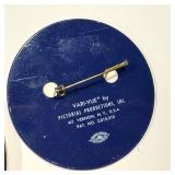 Set of Six Vintage Kennedy Campaign Pinbacks / Buttons including a Vintage Kennedy 35th President Vari-Vue Pin Back