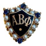 Vintage 14K Alpha Beta Phi Sorority Pin