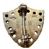 Vintage 14K Alpha Beta Phi Sorority Pin