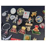 Vintage Shriners Memorabilia Collection - Pins, Medals & Watch
