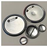 Nixon/Agnew Campaign Pins Lot - Vintage 1960s Buttons