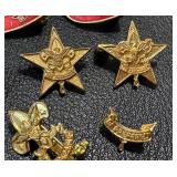 BSA Vintage Be Prepared Pins - Assorted Boy Scout Badges