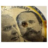 Antique McKinley & Hobart Campaign Pin Back