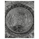 Antique Early American Pressed Glass Cup Plates - Lot of 4