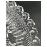 Antique Early American Pressed Glass Cup Plates - Lot of 4