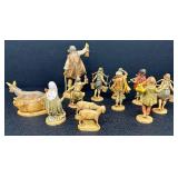 Fontanini Nativity Figurines - Depose Italy 1983 Group with Animals
