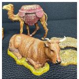 Fontanini Nativity Figures - Italy - 3" to 5 3/4"  Tall (Lot of 6)