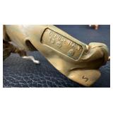 Four Piece Angel Set - Mary Wood-Carved Figure + Fontanini Depose Gloria Angels (Italy 1995-1996)