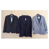 UL - Banana Republic Petite 8P Black Blazer - Talbots Petite PM Gray Blazer - New with Tags