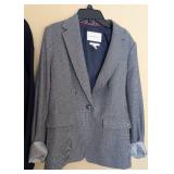 UL - Banana Republic Petite 8P Black Blazer - Talbots Petite PM Gray Blazer - New with Tags
