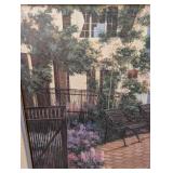 UL - Seaside Boardwalk Framed Print - Glass Missing