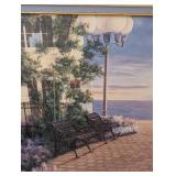 UL - Seaside Boardwalk Framed Print - Glass Missing