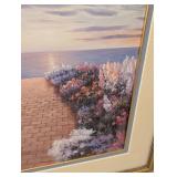 UL - Seaside Boardwalk Framed Print - Glass Missing