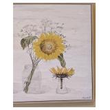 UL - Marmont Sunflowers Wall Art Print