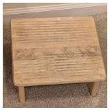 LL - Time Out Kids Chair - 2-Step Stool - Small Stool - 3-Piece Painted Wood Set