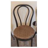 LL - Vintage Bentwood Dining Chairs - 4 Chairs