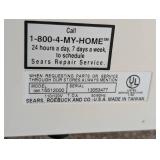 LL - Sears 385.15512000 Sewing Machine With Thread Spools & Accessory Kit