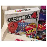 MR - Board Games Lot - Monopoly, Labyrinth, Pay Day, Rivals for Catan, Suspicion, UNO, Connect 4