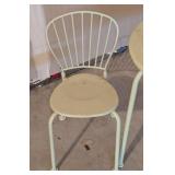 G - Kids Metal Table Set - 24-in Round Table & 2 Chairs