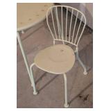 G - Kids Metal Table Set - 24-in Round Table & 2 Chairs