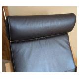 UL - IKEA Leather Lounge Chair - Dark Brown