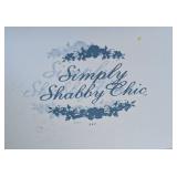 UL - Simply Shabby Chic White Bookshelf with Drawer