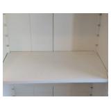 UL - Simply Shabby Chic White Bookshelf with Drawer