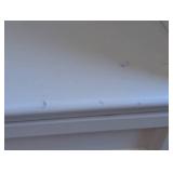 UL - Simply Shabby Chic White Bookshelf with Drawer