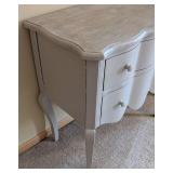 UL - Grey-Lavender Dresser - 2-Drawer, French Provincial