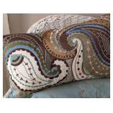 UL - Decorative Pillows - Floral Embroidery & Paisley Prints