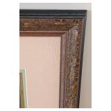 ML - Framed Tree Print - Blossom Orchard Scene