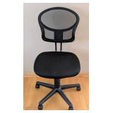 ML - Rolling Black Mesh Office Chair Adjustable Height