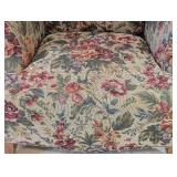UL - Floral Armchair Floral Upholstered Accent Chair