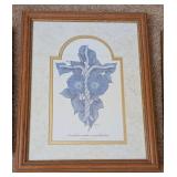UL - Framed Floral Prints - 6 Frames