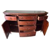 LR - Buffet Sideboard - Better Homes & Gardens by Universal Furniture, Leather Top