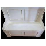 MR - Mudroom Storage Bench With Mirror