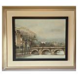LR - Framed Cityscape Print