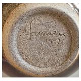 LR - Kathryn Wood Signed Painting Fleurs de Paris and Decorative Jug