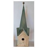 K - Rustic Wooden Birdhouses - Assorted, Largest 20-in Tall