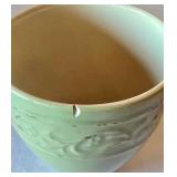 K - Pier 1 Stoneware Antique Floral Dinnerware Set - 12 Dinner Plates, 12 Salad Plates, 11 Bowls, 2 Mugs