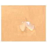 DR - Framed Abstract Art Print - Gold Frame