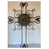 DR - Wrought Iron Cross Wall Decor Set of 3