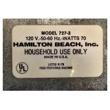 K - Cuisinart Mini-Prep Plus, Hamilton Beach Malt Maker, Pampered Chef Cookie Press, Apple Peeler/Corer