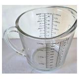 K - Canister Set on Wood Stand with Lids - 3 Canisters + Utensil Crock, Graters & Measuring Cups