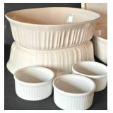 MR - Pyrex, CorningWare & Farberware Casseroles & Bowls - White Bakeware Assortment