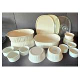 MR - Pyrex, CorningWare & Farberware Casseroles & Bowls - White Bakeware Assortment