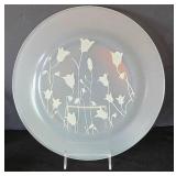 MR - Pier 1 Imports Stoneware Floral Fruit Platter Set (8 pcs)