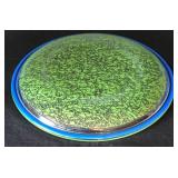 MR - Pier 1 Imports Stoneware Floral Fruit Platter Set (8 pcs)