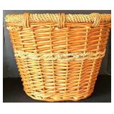 MR - 5 Handwoven Baskets Set - Round Hamper, Rectangular Tray, Picnic Basket